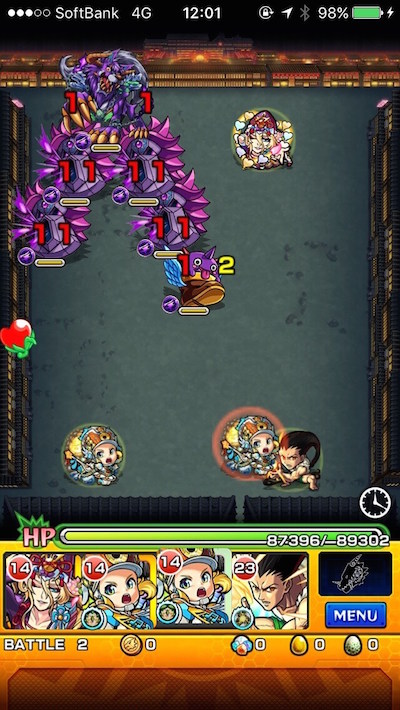モンスト 月詠 ステージ2