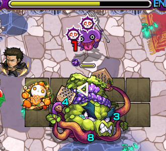 モンスト攻略わさびだこ攻略ステージ1