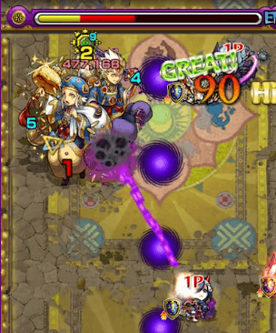 モンスト攻略奈落新友情コンボスナイプマシンガン