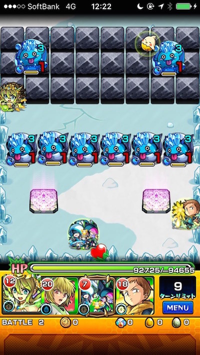 閃きの遊技場夏色の庭園4バトル2