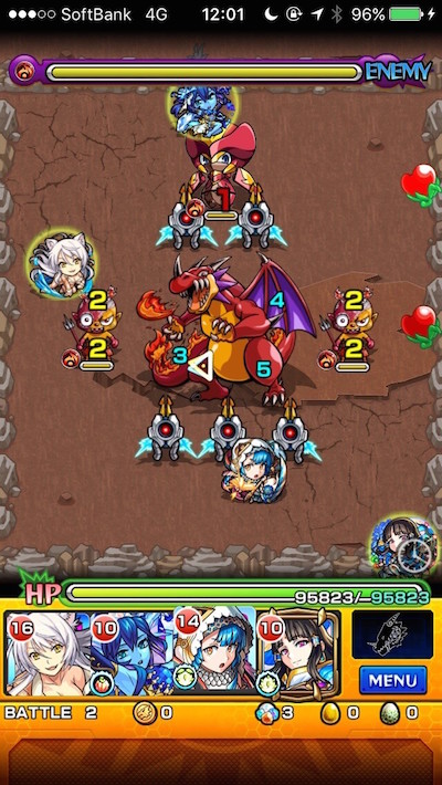 モンストゆめだまフォイエンステージ2