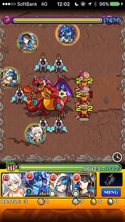 モンストゆめだまフォイエンステージ3
