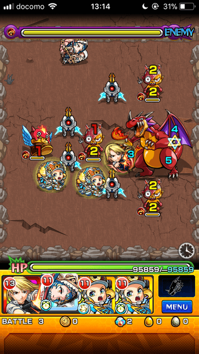 モンストゆめだまフォイエンステージ4