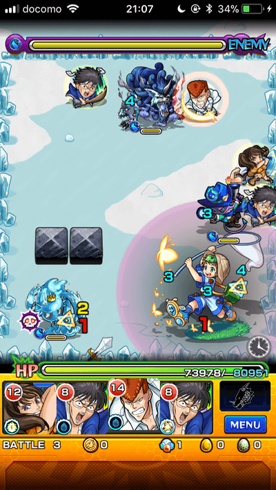 モンストファーブルステージ3