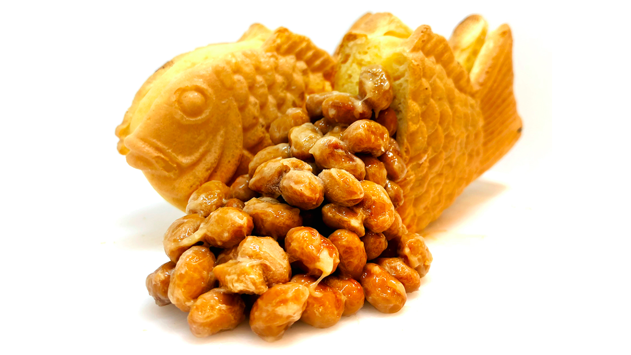 納豆の日がきっかけで生まれたセガのたい焼き「大粒納豆」が数量限定で販売中
