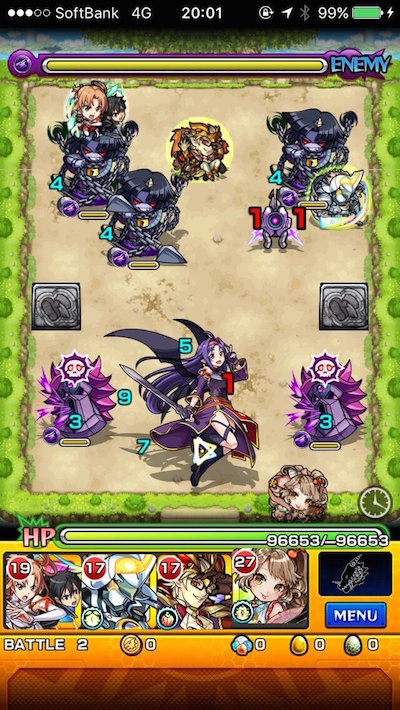 モンストユウキステージ2
