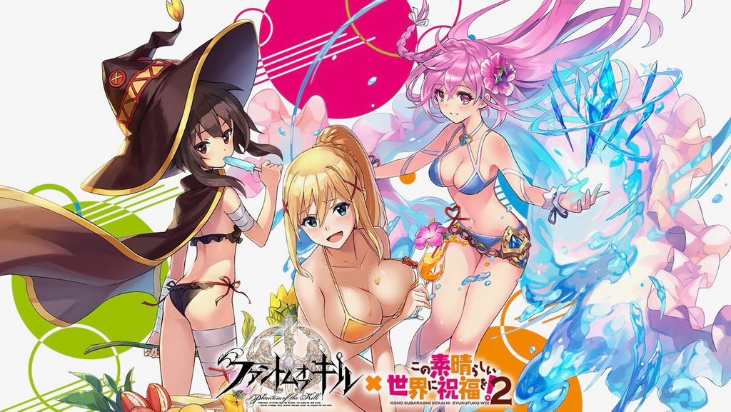 『ファンキル』×『このすば』コラボイベント開催中!! 水着姿のめぐみん・ダクネスが海上編バージョンで登場