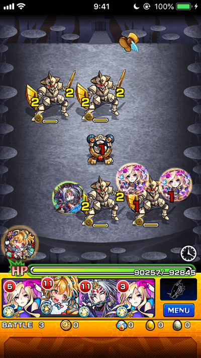 モンストヒースクリフステージ3