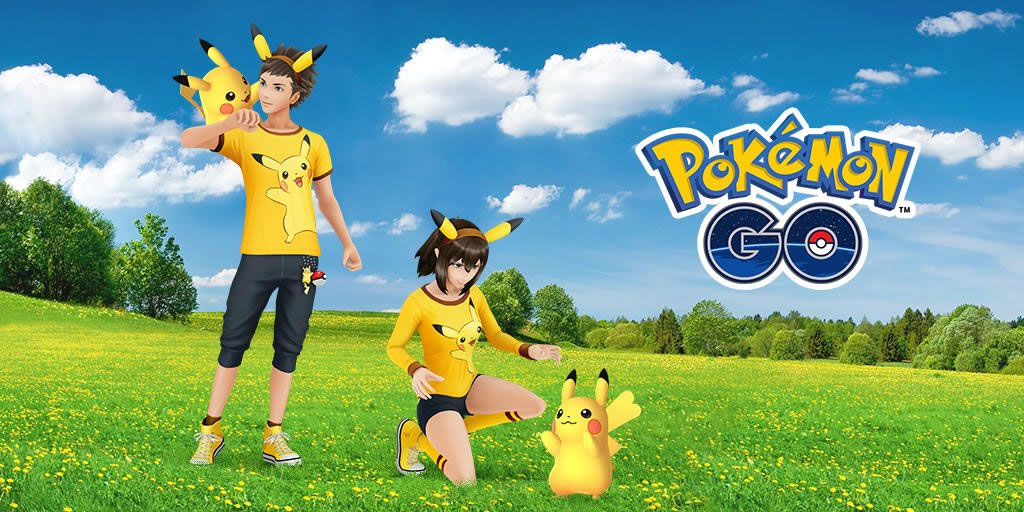ポケモンgo ピカチュウの耳やtシャツなどのコスチューム登場 Appbank ポケモンgo ピカチュウの耳やtシャツなどのコスチューム登場 Appbank