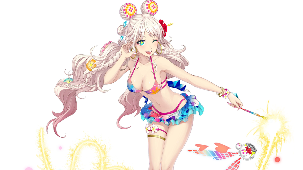 『レイゼロ』にも夏到来!! グラマラス美女ミシャラが水着に