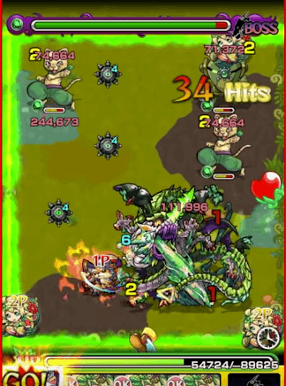 ダリア獣神化SS2段階目1