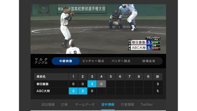 【甲子園】全国大会の全試合を無料でライブ中継する「バーチャル高校野球」なら高校野球をもっと楽しめる!