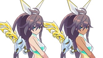 【ドールズオーダー】白い肌と小麦色の肌どっちがお好み!? 水着姿のランスロット・マーリン登場
