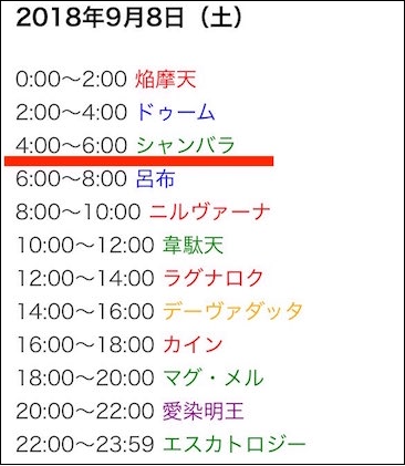 モンストシャンバラ