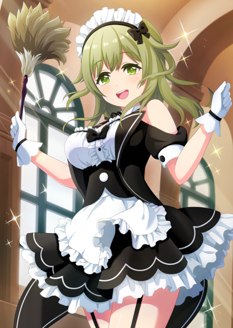 王道のメイド服姿はやっぱり可愛い 新ssrメイドスチュワード登場 東京ドールズ Appbank