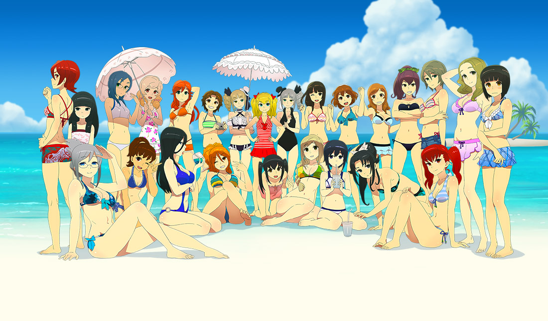 スクスト2 あなたはどの水着がお気に入り おそろい水着 復刻水着 が登場 Appbank