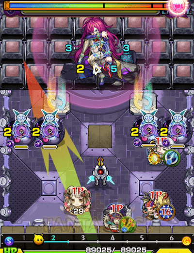 モンストスタジアムステージ2-1