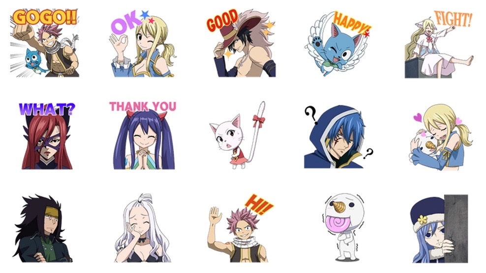 今なら『フェアリーテイル』の「動くLINEスタンプ」当たる!