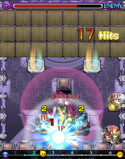 モンストスタジアムステージ2-4
