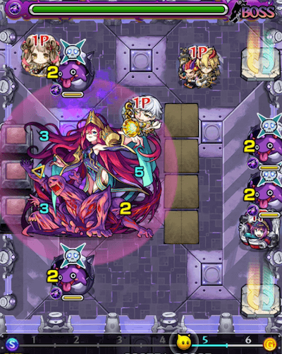 モンストスタジアムステージ5-1