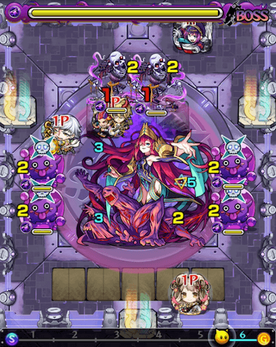モンストスタジアムステージ6-1