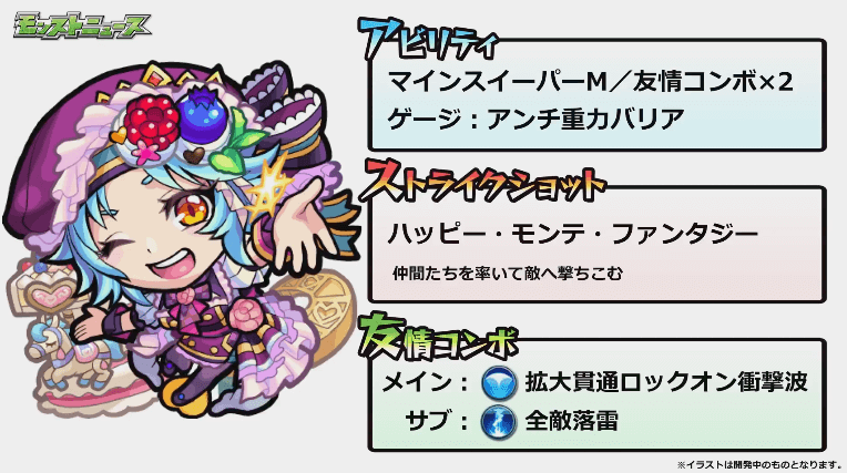 ショコラ獣神化簡易ステータス