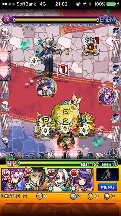 白金大将 ステージ2