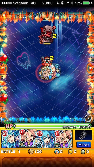 ヴィクトリー ステージ1 クロスドクロ後