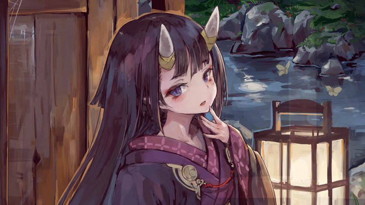 鬼姫の表情が艶やか。スクエニ童話RPG『グリムエコーズ』桃太郎らのイラスト公開