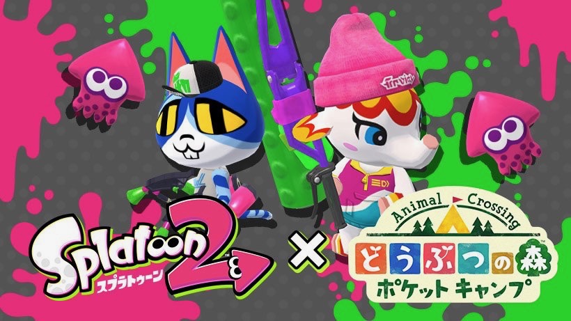 【どうぶつの森】『スプラトゥーン2』コラボ開催中。イカしたコーディネートを楽しもう!【ポケ森】