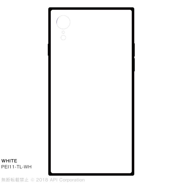 [10位] EYLE TILE iPhone背面ケース ホワイト iPhone XR