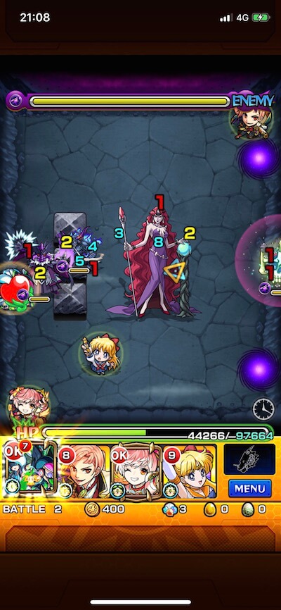 クイン・メタリア ステージ2 クロスドクロ