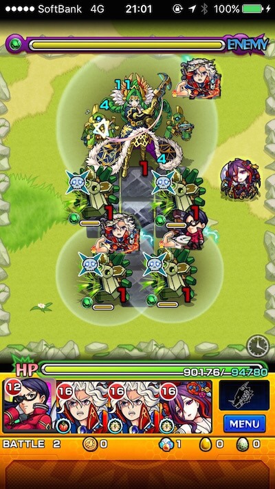 ルキウス【激究極】ステージ2
