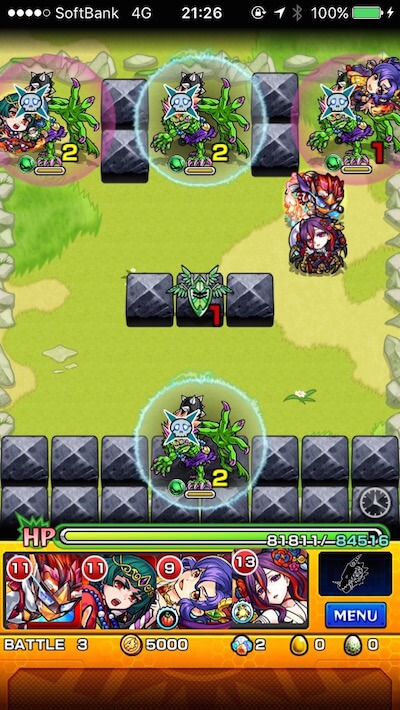 ルキウス【激究極】ステージ3