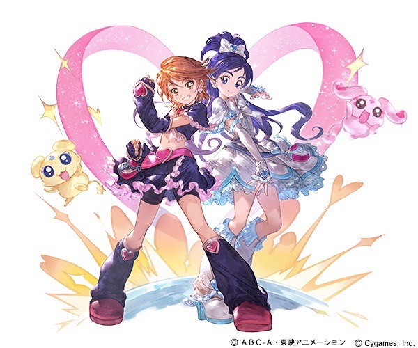 プリキュアやメップル ミップルが グラブル に参戦 ふたりはプリキュア コラボ開催中 Appbank