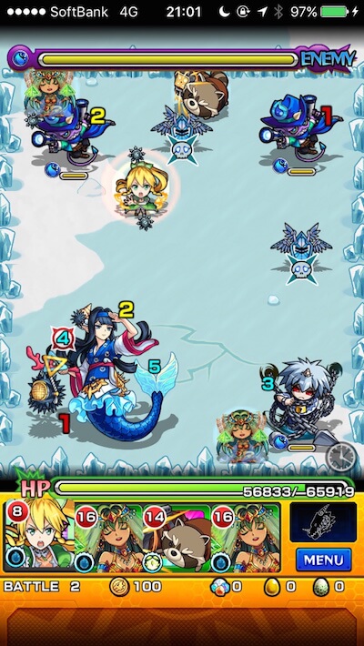 海女人魚ナギサ ステージ2