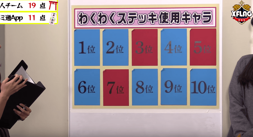 わくわくステッキトップ10