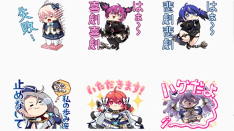 マスターのトークに“カロリーマシマシ”なLINEスタンプが登場! 【ファンキル】