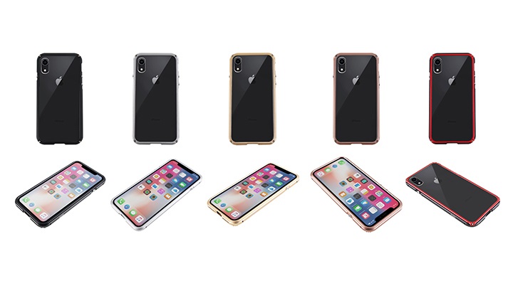 iPhone XR本来のデザインを活かしつつ背面も保護するバンパーケース「GAZE Razor Fit」