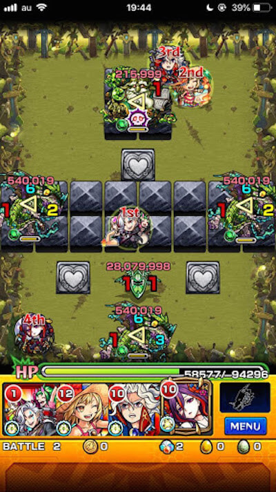 雑魚のHP