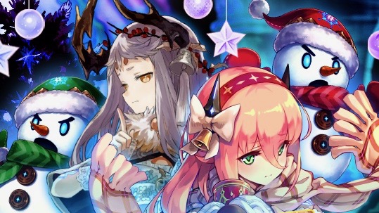 『タガタメ』にクリスマス到来!! 巨大雪だるまを討伐して限定武具を手に入れよう