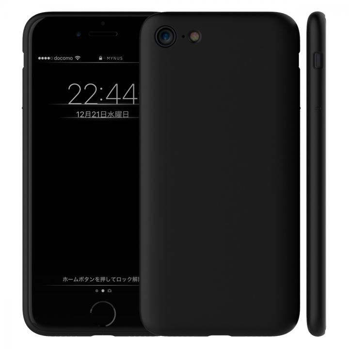 [1位] MYNUS ケース マットブラック iPhone 8/7