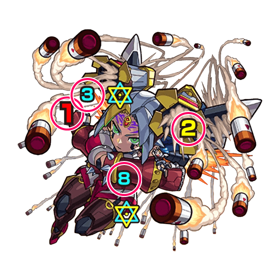 デイモス ボス1攻撃パターン