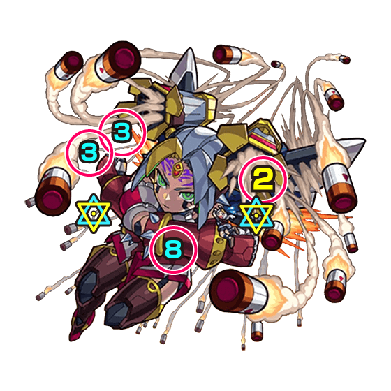 デイモス ボス2攻撃パターン