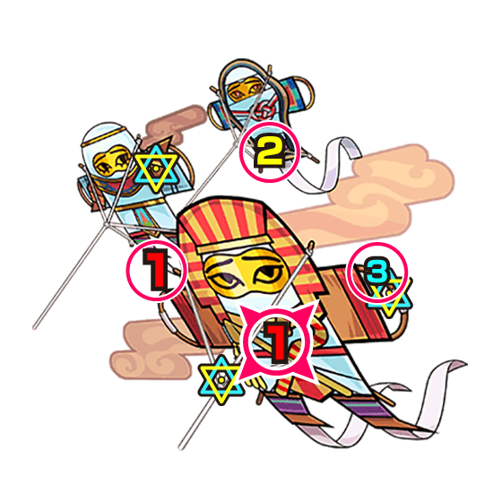 タコタコブラザーズ 中ボスの攻撃パターン