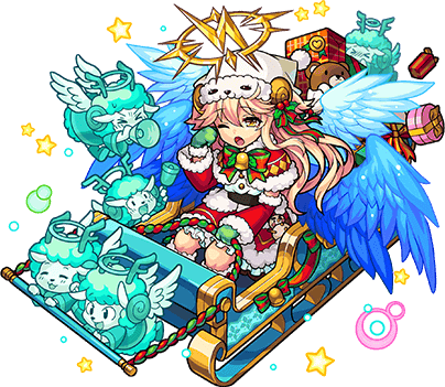 水属性★6 幻視のサンタ天使 ラミエル