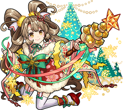 クリスマス弁財天神化