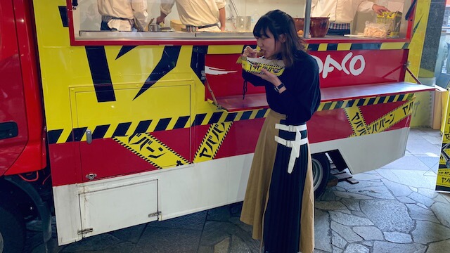 「ゆきのしん」さんがヤバババーン味を試食4