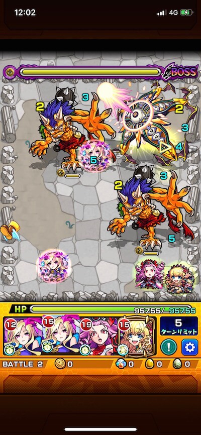 北風の遊地 ステージ2 バトル2