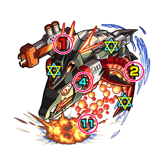帝王鮭ボス攻撃パターン